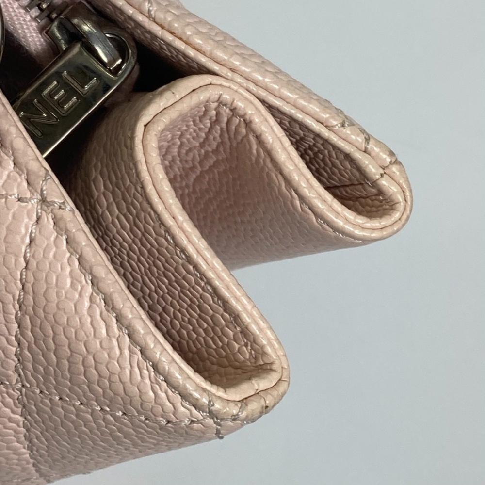 Pink Leather Chanel Shoulder Bag