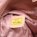 Pink Leather Chanel Shoulder Bag
