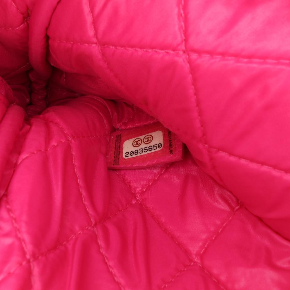 Pink Leather Chanel Clutch