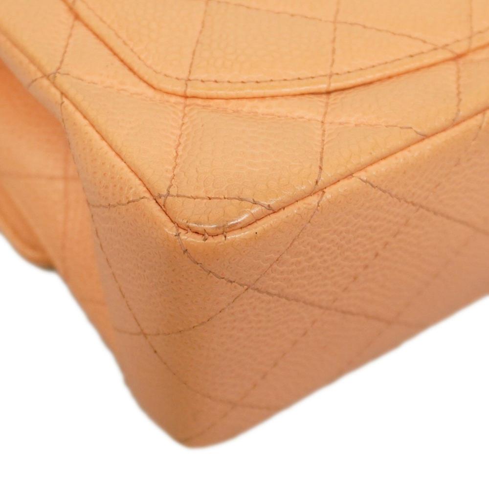 Pink Leather Chanel Shoulder Bag