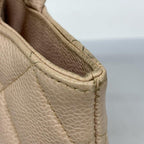 Pink Leather Chanel Tote