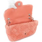 Pink Leather Chanel Shoulder Bag