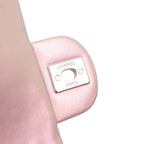 Pink Leather Chanel Flap Bag