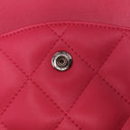 Pink Leather Chanel Flap Bag