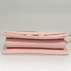 Pink Leather Chanel Shoulder Bag