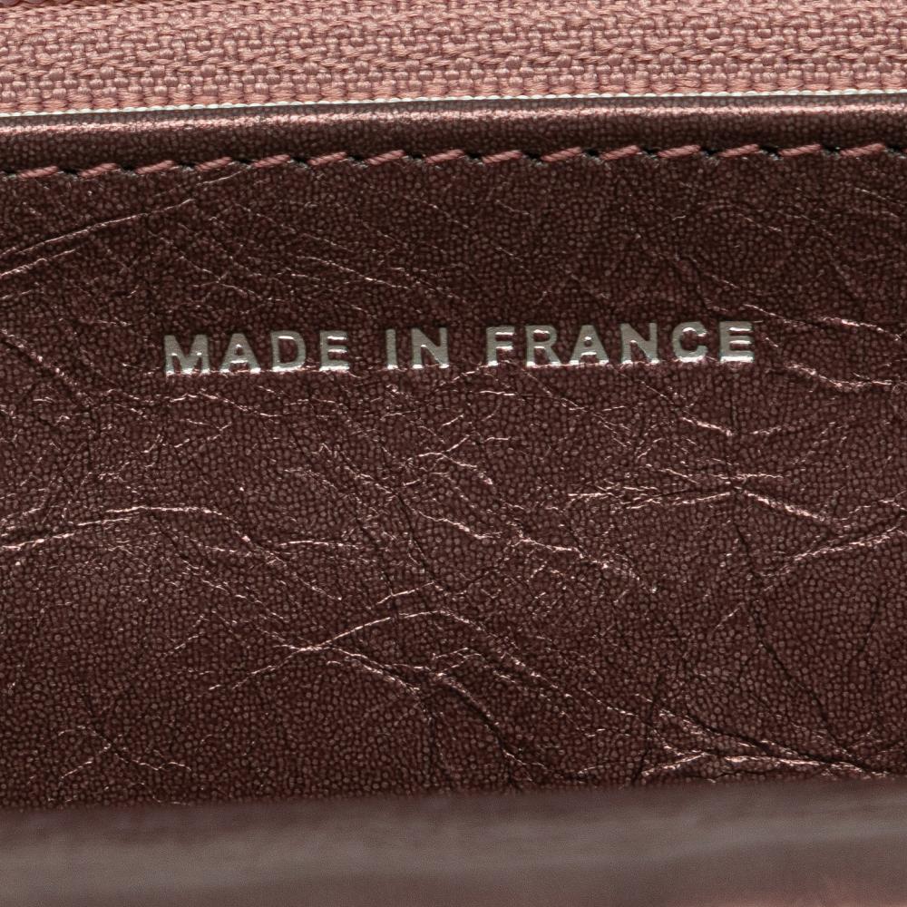 Pink Leather Chanel Wallet On Chain