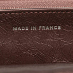 Pink Leather Chanel Wallet On Chain