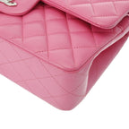 Pink Leather Chanel Flap Bag