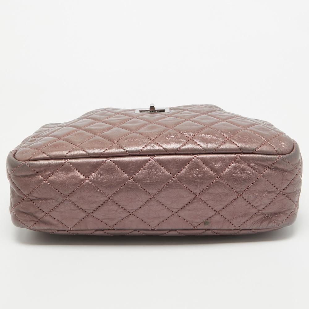 Pink Leather Chanel Shoulder Bag