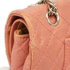 Pink Leather Chanel Flap Bag