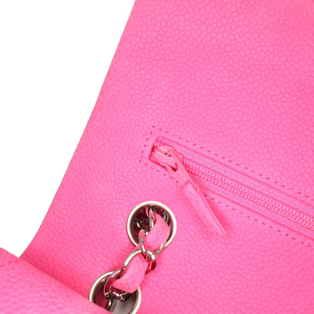 Pink Leather Chanel Flap Bag