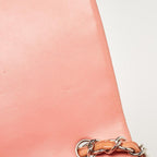 Pink Leather Chanel Flap Bag