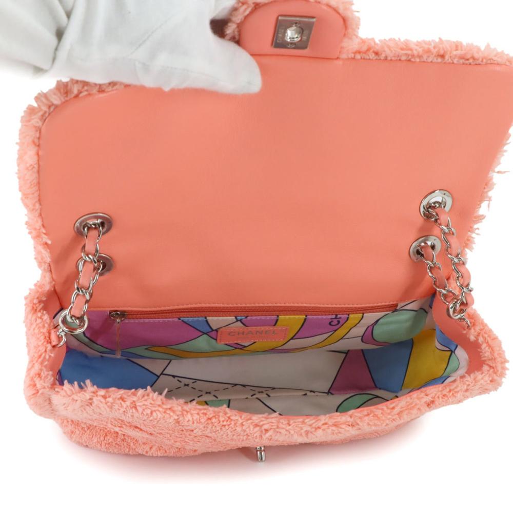 Pink Leather Chanel Shoulder Bag