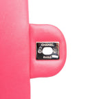 Pink Leather Chanel Flap Bag