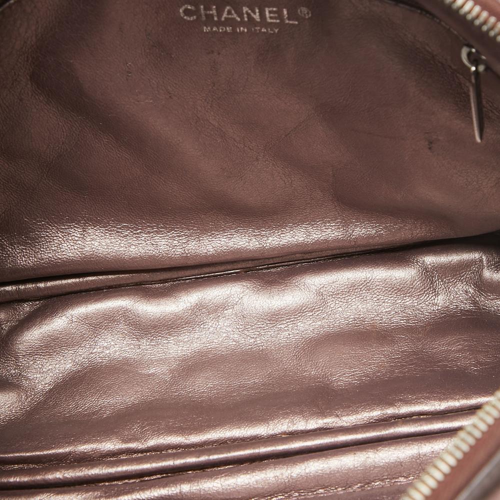Pink Leather Chanel Shoulder Bag