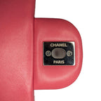 Pink Leather Chanel Flap Bag