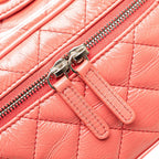 Pink Leather Chanel Backpack