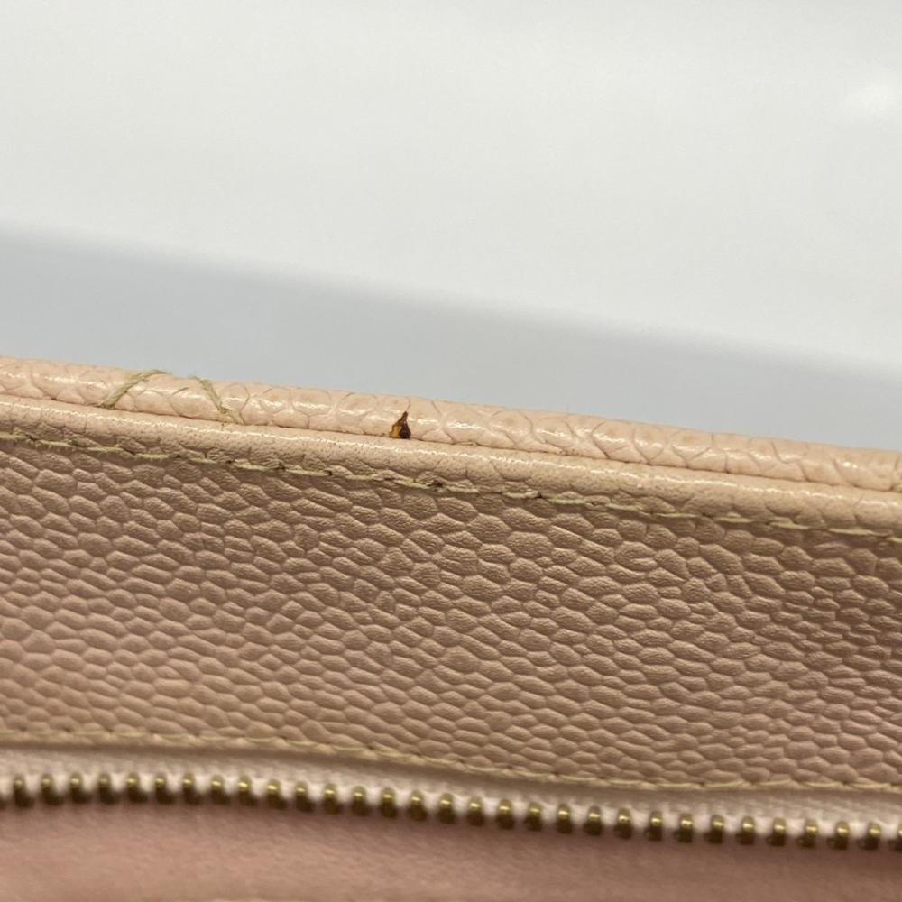 Pink Leather Chanel Tote