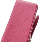 Pink Leather Chanel Flap Bag