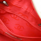 Pink Leather Chanel Shoulder Bag
