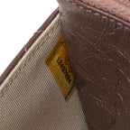 Pink Leather Chanel Wallet On Chain