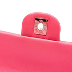 Pink Leather Chanel Flap Bag