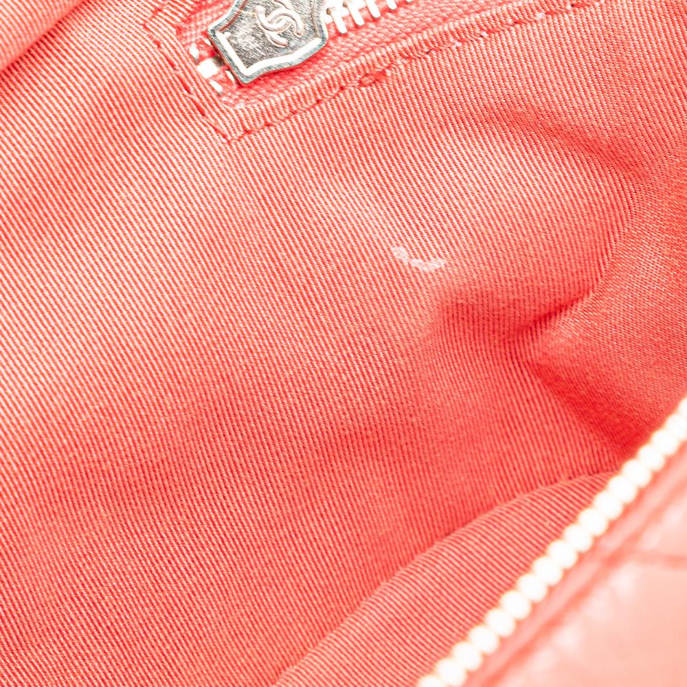 Pink Leather Chanel Backpack