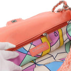 Pink Leather Chanel Shoulder Bag