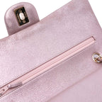 Pink Leather Chanel Flap Bag