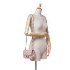 Pink Leather Chanel Flap Bag