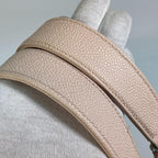 Pink Leather Chanel Shoulder Bag