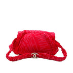 Pink Nylon Chanel Backpack