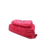 Pink Nylon Chanel Backpack