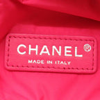 Pink Nylon Chanel Backpack