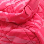 Pink Nylon Chanel Backpack
