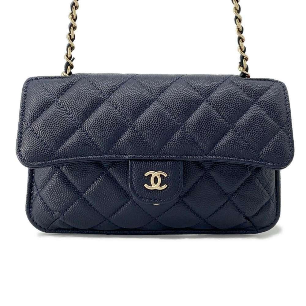 Pink Nylon Chanel Shoulder Bag