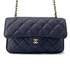 Pink Nylon Chanel Shoulder Bag