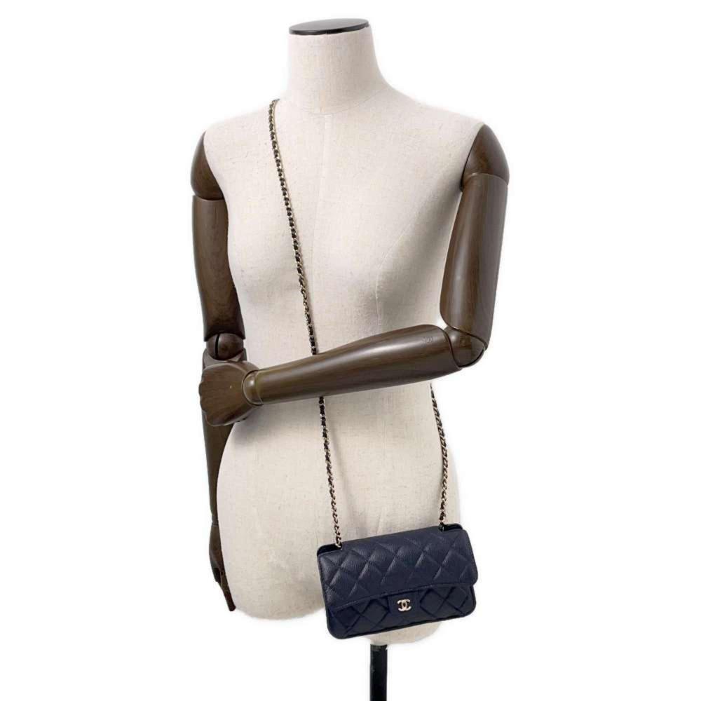 Pink Nylon Chanel Shoulder Bag