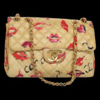 Pink Vinyl Chanel Flap Bag