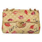 Pink Vinyl Chanel Flap Bag