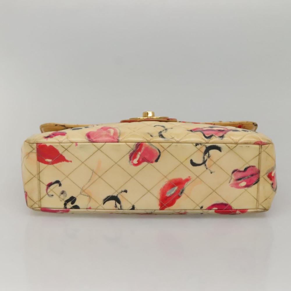 Pink Vinyl Chanel Flap Bag