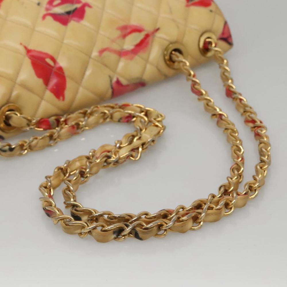 Pink Vinyl Chanel Flap Bag