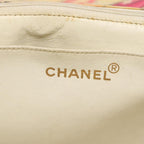 Pink Vinyl Chanel Flap Bag