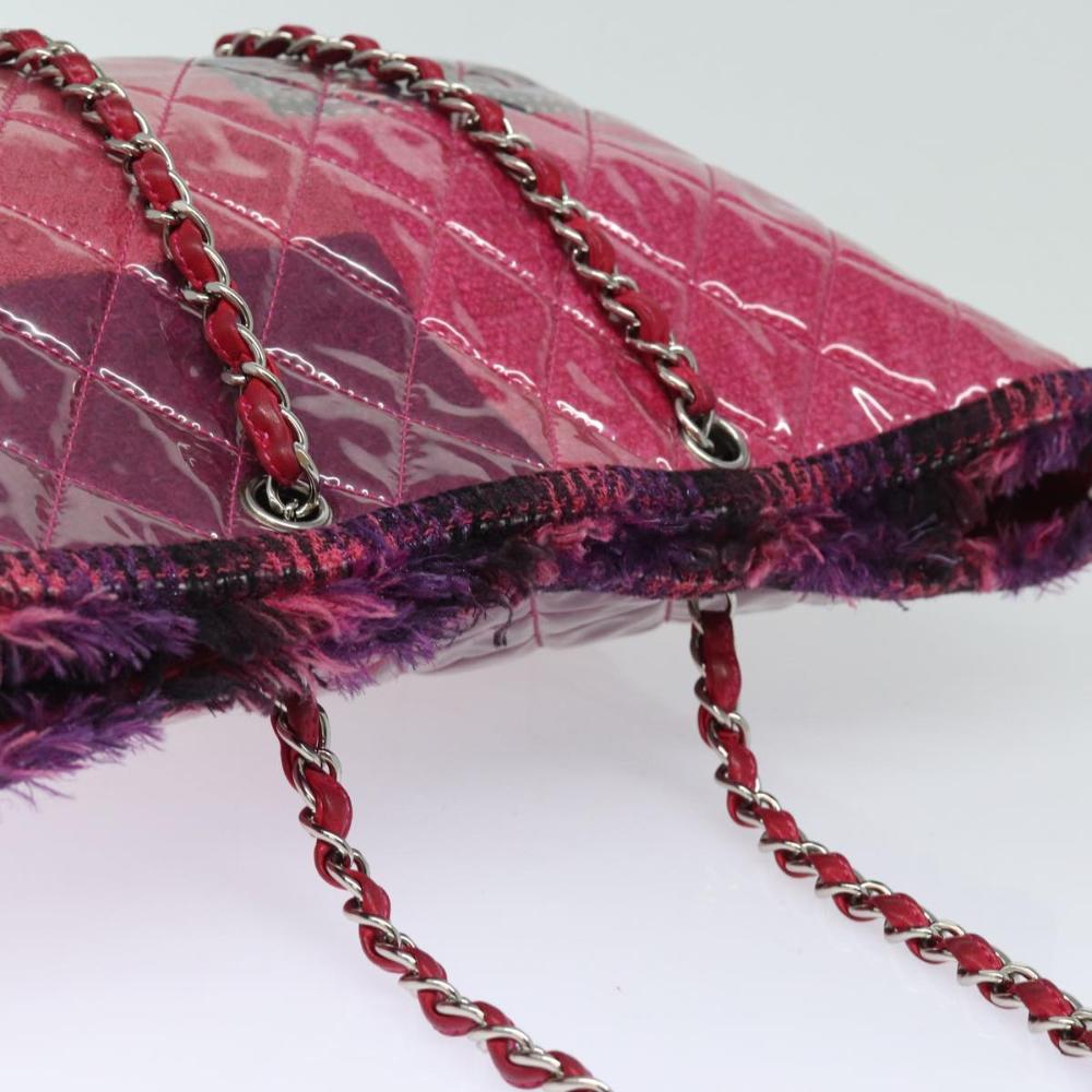 Pink Vinyl Chanel Tote