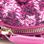 Purple Canvas Chanel Crossbody Bag