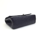 Purple Fabric Chanel Shoulder Bag