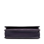 Purple Leather Chanel Wallet On Chain