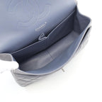 Purple Leather Chanel Flap Bag