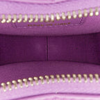 Purple Leather Chanel Belt Bag