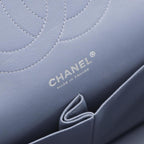 Purple Leather Chanel Flap Bag